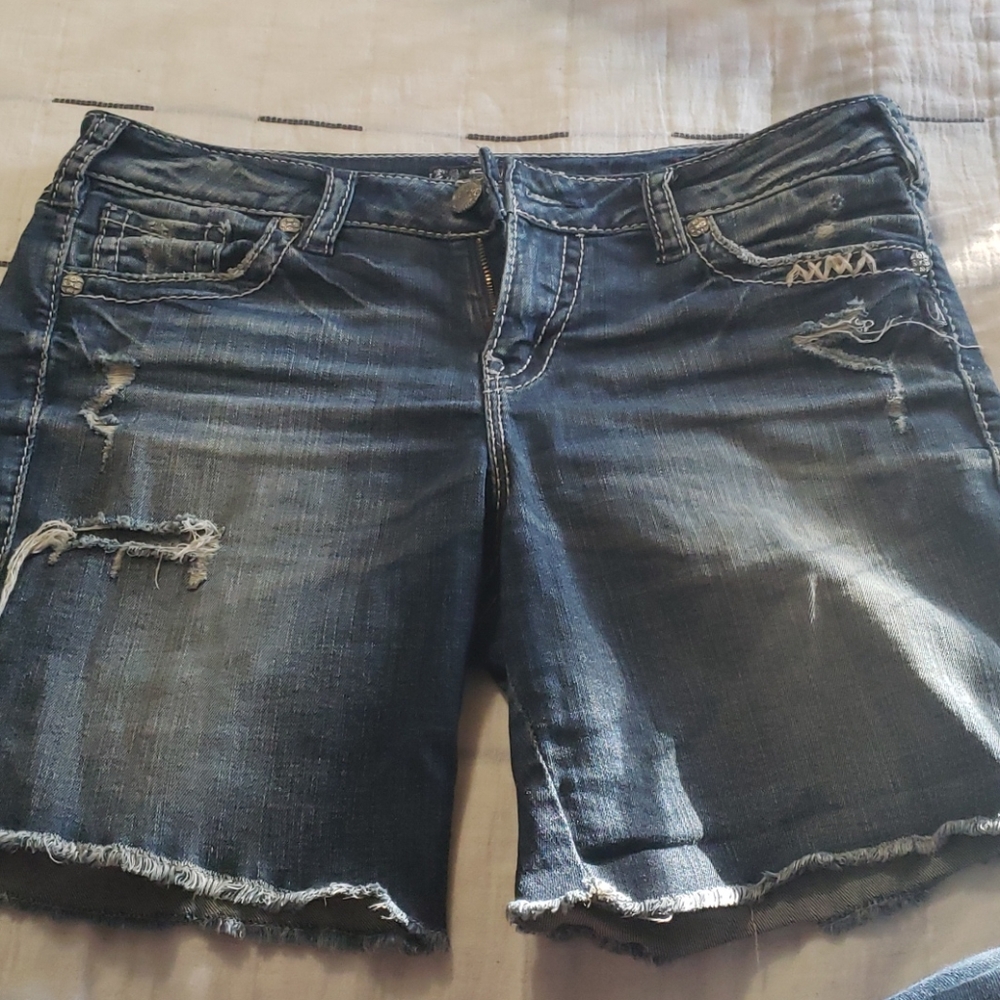 Silver Jeans boyfriend short 30